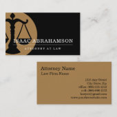 Rechtsanwalt Visitenkarte (Vorne/Hinten)