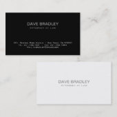 Rechtsanwalt - Visitenkarten Visitenkarte (Vorne/Hinten)