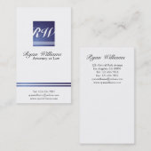 Rechtsanwalt - Visitenkarten Visitenkarte (Vorne/Hinten)