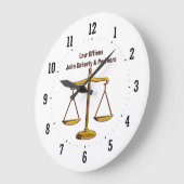 Rechtsanwalt | Zeit der Gerechtigkeit - Uhr (Winkel)