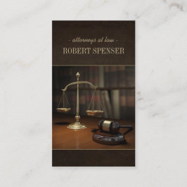 Rechtsanwälte an der visitenkarte