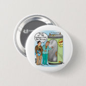 Rechtsanwälte sprechen über Zeit-Maschine Button (Vorne & Hinten)