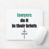 Rechtsanwälte tun es in ihren Memoranden Mousepad (Mit Mouse)