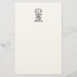 Rechtsanwälte und Rechtsanwälte Briefpapier