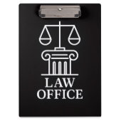 Rechtsanwälte und Rechtsanwälte Klemmbrett (Vorderseite)