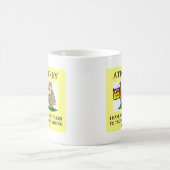 Rechtsanwälte und Rechtsanwaltwitz Kaffeetasse (Mittel)