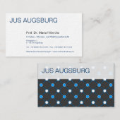 Rechtsanwälte Visitententenkarte Visitenkarte (Vorne/Hinten)