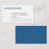 Rechtsanwälte Visitententenkarte Visitenkarte (Vorne/Hinten)