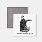 Rechtsanwälte - Wenn Sie zunächst keinen Erfolg ha Magnet (Vorderseite/Rückseite)