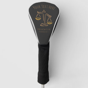 Rechtsanwältin Anwalt Richter Anwaltskanzlei Golf Headcover