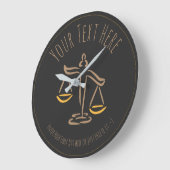 Rechtsanwältin | Anwalt | Richter | Anwaltskanzlei Große Wanduhr (Winkel)