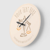 Rechtsanwältin | Anwalt | Richter | Anwaltskanzlei Große Wanduhr (Winkel)