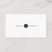 Rechtsanwältin | Anwaltskanzlei Visitenkarte (Rückseite)