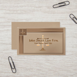 Rechtsanwältin Business Card Visitenkarte