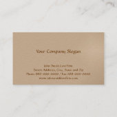 Rechtsanwältin Business Card Visitenkarte (Rückseite)