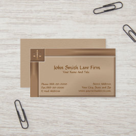 Rechtsanwältin Business Card Visitenkarte