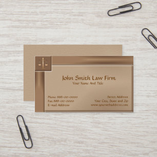 Rechtsanwältin Business Card Visitenkarte