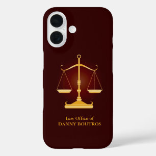 Rechtsanwältin iPhone 16 Hülle