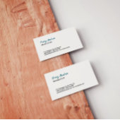 Rechtsanwältin Einzigartige Visitenkarte