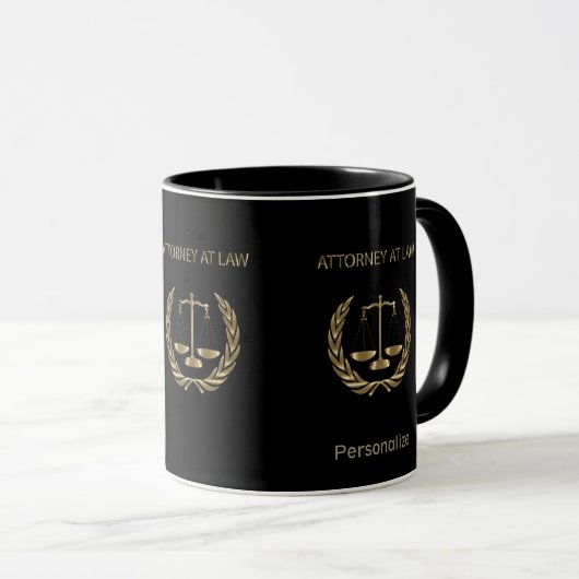 Rechtsanwältin für Design von Kranken Tasse (VorderseiteRechts)
