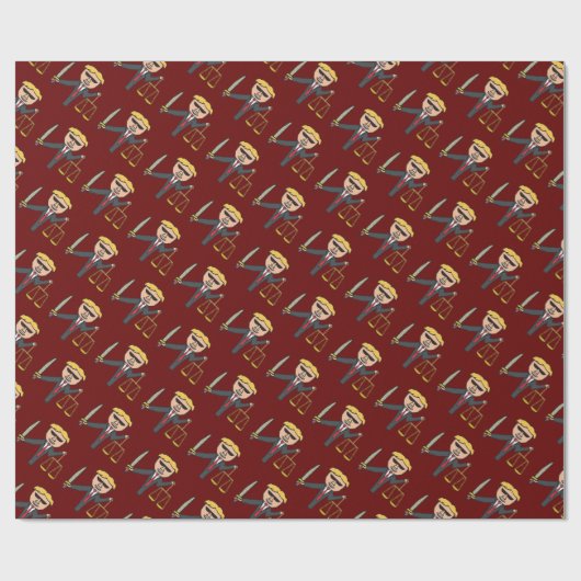 Rechtsanwältin Geschenkpapier (Flach)