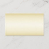 Rechtsanwältin | Goldene Skala der Gerechtigkeit Visitenkarte (Rückseite)