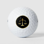Rechtsanwältin Golfball (Vorderseite)