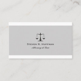 Rechtsanwältin im Justizbereich Visitenkarte