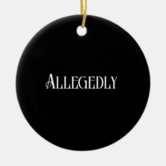 Rechtsanwältin Keramik Ornament (Vorne)