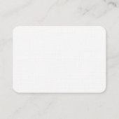 Rechtsanwältin Linen Minimalistisch Beruflich Visitenkarte (Rückseite)