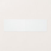 Rechtsanwältin Linen Minimalistisch Beruflich Visitenkarten (Innenseite Aufgefaltet)