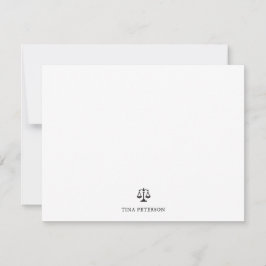 Rechtsanwältin Mitteilungskarte