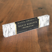 Rechtsanwältin Moderne Marmorgeschichte Namensplakette (Seite)