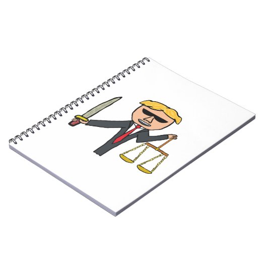 Rechtsanwältin Notizblock (Linke Seite)