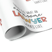 Rechtsanwältin | Rechtsanwalt | Phantastisch Lawye Geschenkpapier (Rolleneckpunkt)