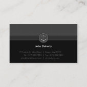 Rechtsanwältin | Rechtsanwalt Visitenkarte (Rückseite)