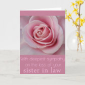 Rechtsanwältin Sympathische Karte mit Rose (Gelbe Blume)