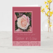 Rechtsanwältin Sympathische Karte mit Rose (Gelbe Blume)