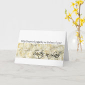 Rechtsanwältin Sympathische Karte mit Rose (Gelbe Blume)