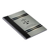 Rechtsanwältin | Umfang der Justiz Notizblock (Rechte Seite)