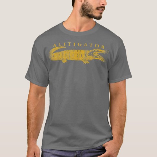 Rechtsanwältin und Rechtsanwältin Alligator Rechts T-Shirt (Vorderseite)