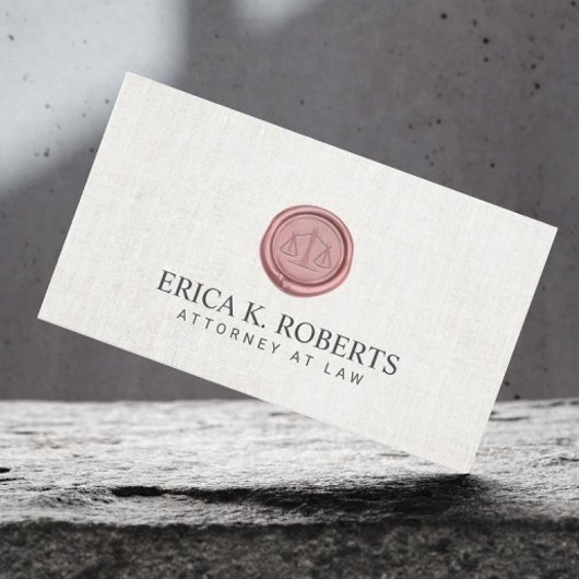 Rechtsanwältin Visitenkarte