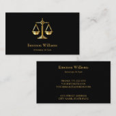 Rechtsanwältin visitenkarte (Vorne/Hinten)