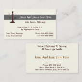 Rechtsanwältin Visitenkarte (Vorne/Hinten)