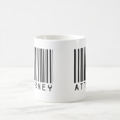 Rechtsanwalts-Barcode Kaffeetasse (Mittel)