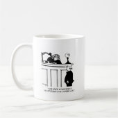 Rechtsanwalts-Cartoon 5496 Kaffeetasse (Links)