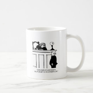 Rechtsanwalts-Cartoon 5496 Kaffeetasse