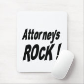 Rechtsanwalts-Felsen! Mousepad (Mit Mouse)