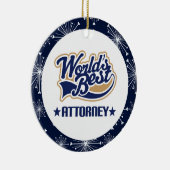 Rechtsanwalts-Geschenk-Verzierung Keramik Ornament (Rechts)