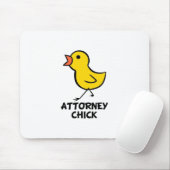 Rechtsanwalts-Küken Mousepad (Mit Mouse)